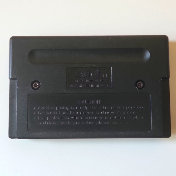 Original 1989 Sega Genesis Game WWF Super Wrestlemania - Picture 2 of 4